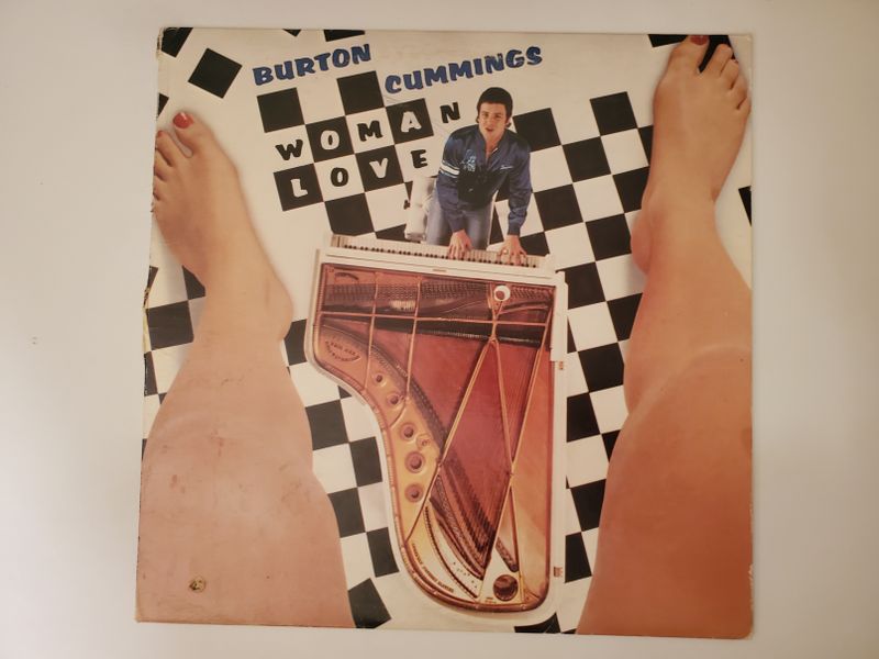 Burton Cummings Woman Love vinyl record